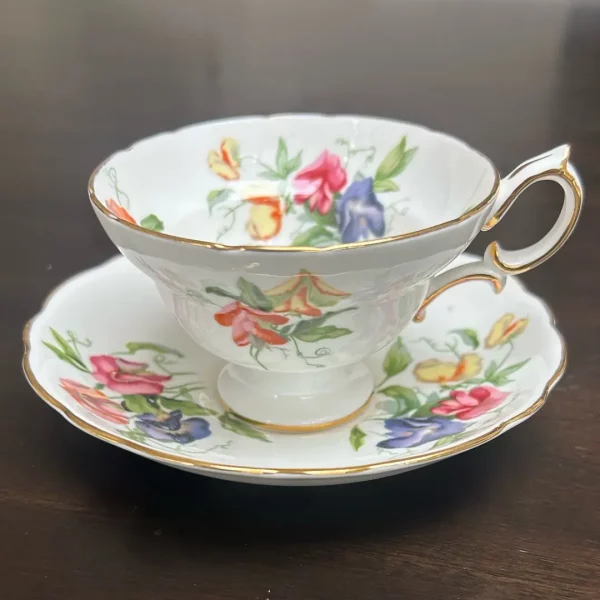 hammersley bone china teacup & saucer