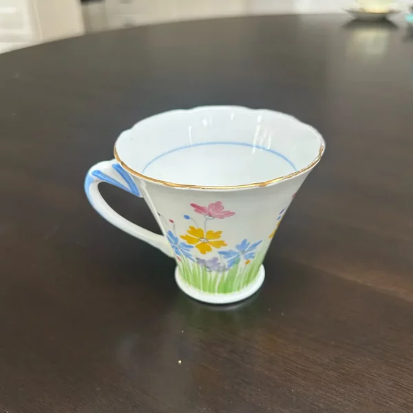 00054 Grafton China ABJ & Sons Teacup and Saucer Made in England - Image 3