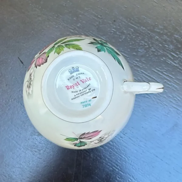 00060 Royal Vale Ridgway Fine Bone China Teacup Set - Image 6