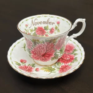 royal albert bone china teacup and saucer set