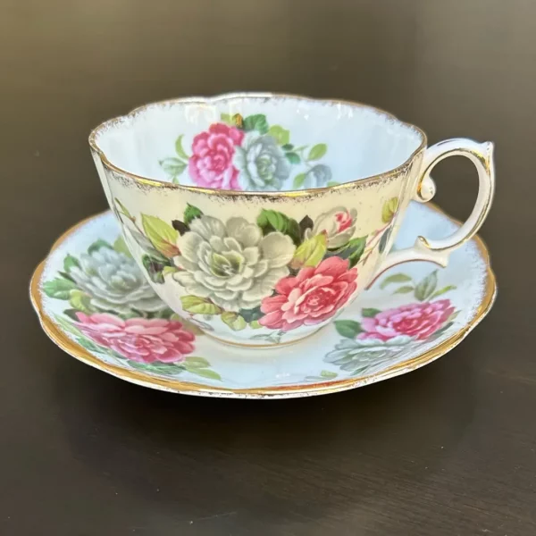 royal albert bone china teacup and saucer set