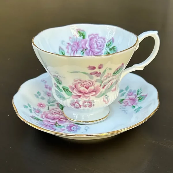 royal albert bone china teacup and saucer set