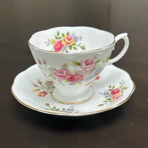 royal albert bone china teacup and saucer set