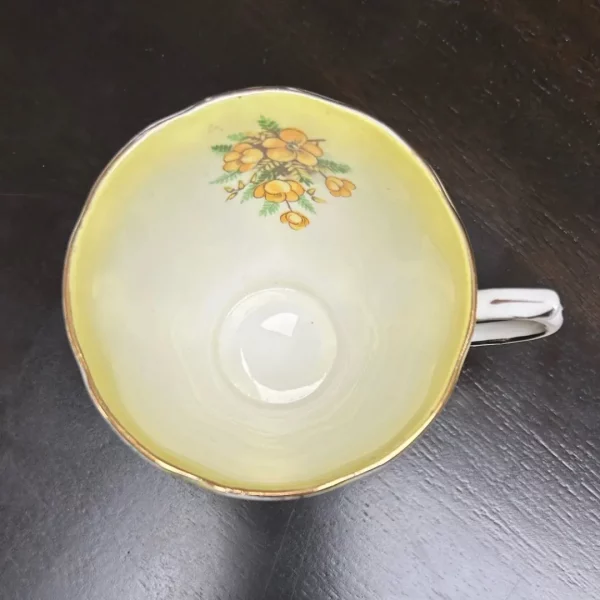 00085 Royal Albert Bone China Teacup Set Partridge Pea - Image 5