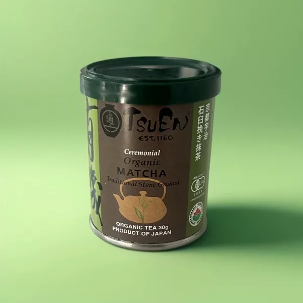 Tsuen Ceremonial Organic Matcha – Traditional Stone-Ground