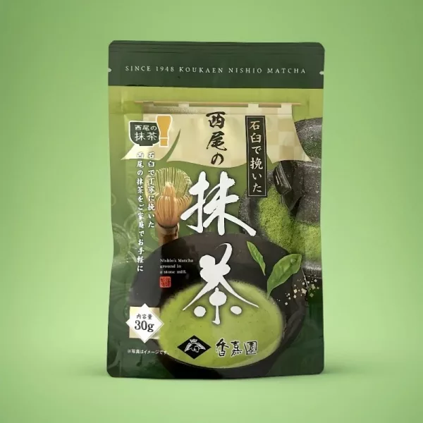 Koukaen Nishio Matcha 30g – Stone-Milled from Aichi, Japan