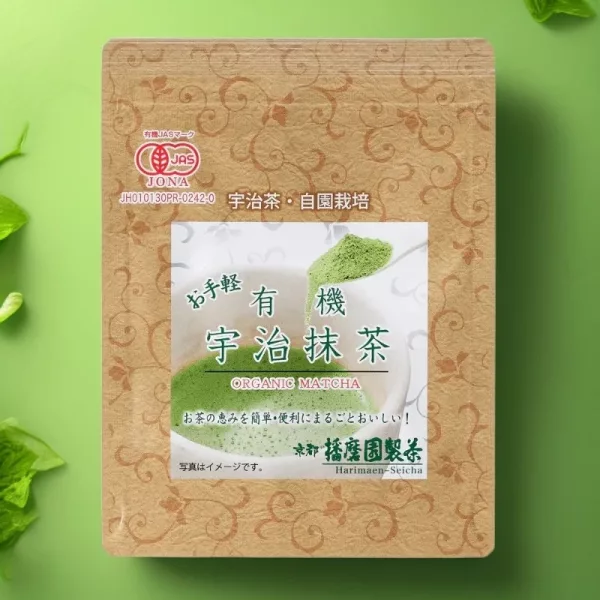 Organic Uji Matcha 30g – Premium Japanese Green Tea Powder by Harimaen-Seicha