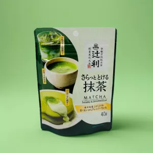 Tsujiri Soluble & Unsweetened Matcha Powder – 40g